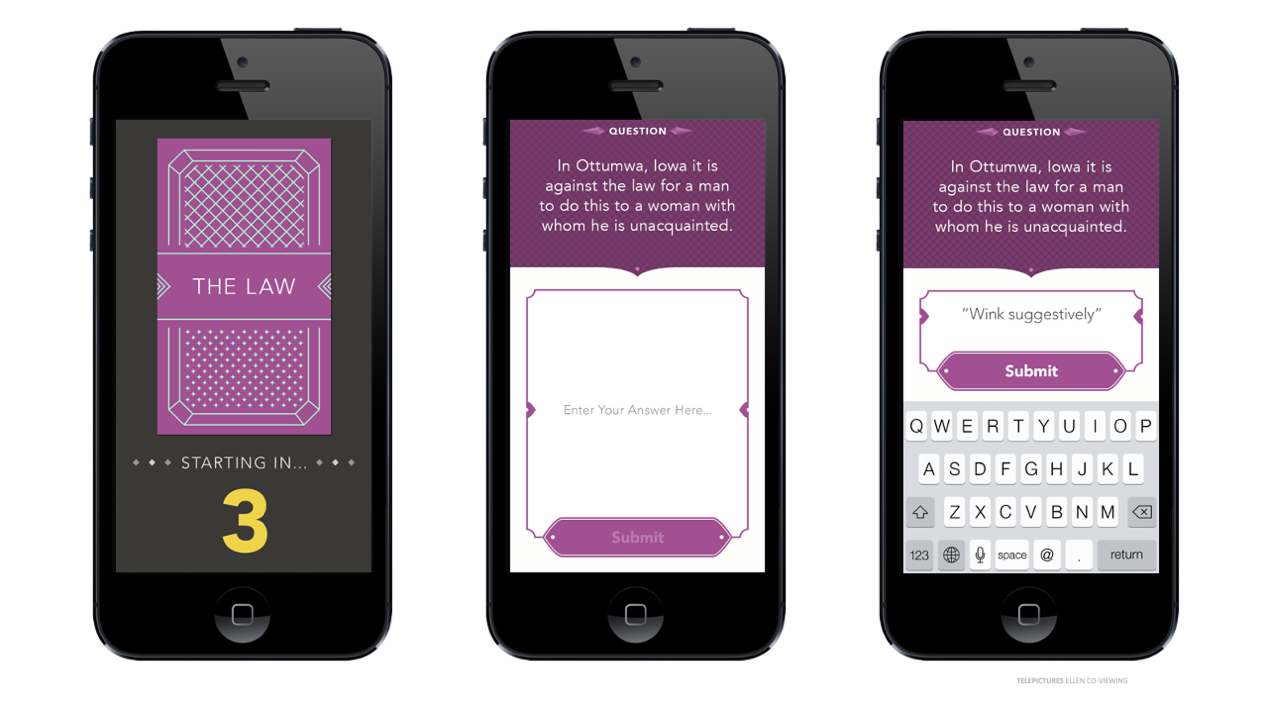 Write a fake answer — The gameplay is everyone in the game is presented with the same trivia question. The first step is everyone would secretly write their own answer to the trivia trying to make their made up answer as believable as possible
